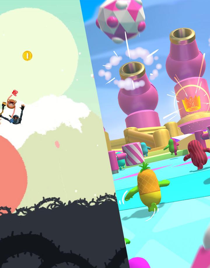 Fall Guys: Ultimate Knockout und Heave Ho