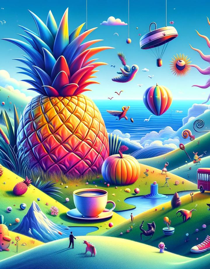 Videospiele, dies, das, Ananas