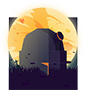 Pixelwarte zu Halloween