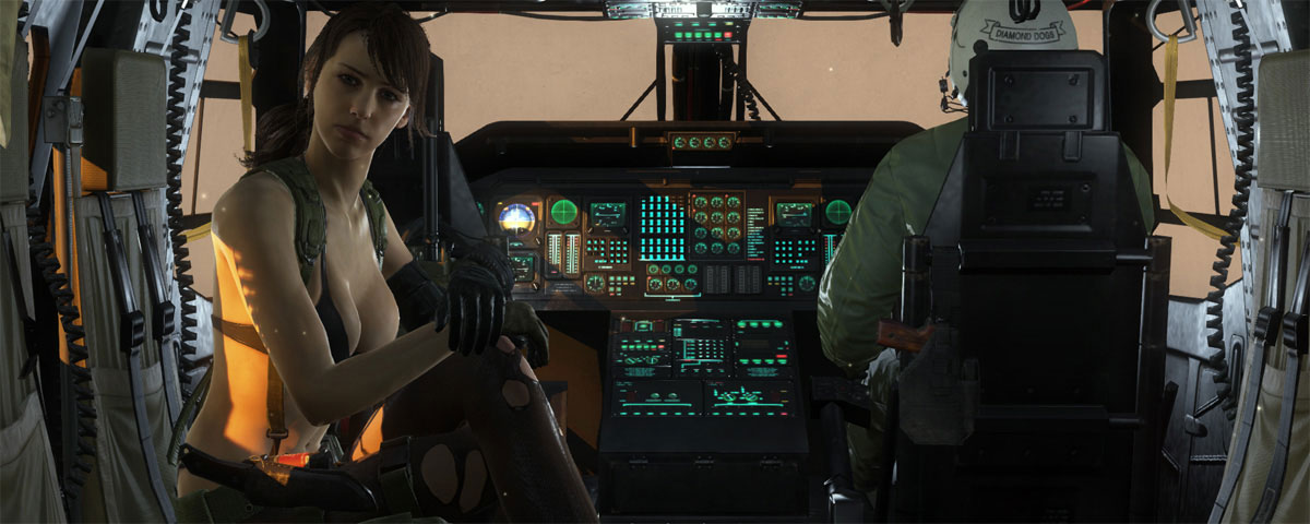Quiet im Helikopter