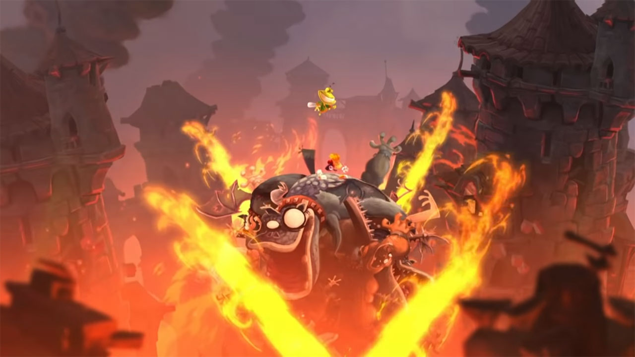 Rayman Legends - Castle Rock Gameplay Footage