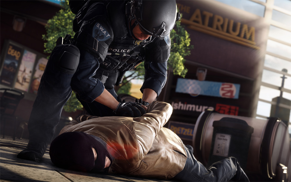 Dem Konzept folgend sollte solch eine Szene oft in Battlefield Hardline zu sein.