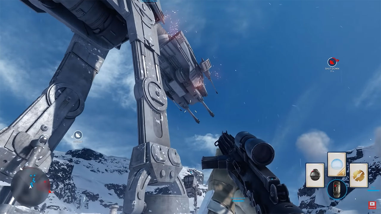 Star Wars Battlefront - Multiplayer Gameplay | E3 2015 Walker Assault on Hoth